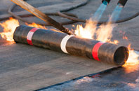 Ridge flat roof sealing